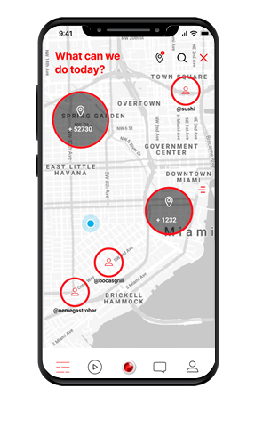 Choose an event nearby